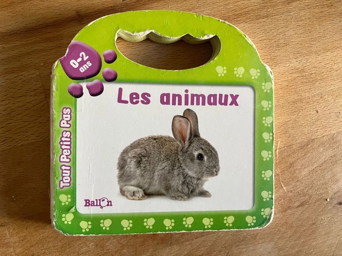 Imagier les animaux pour les toits petits