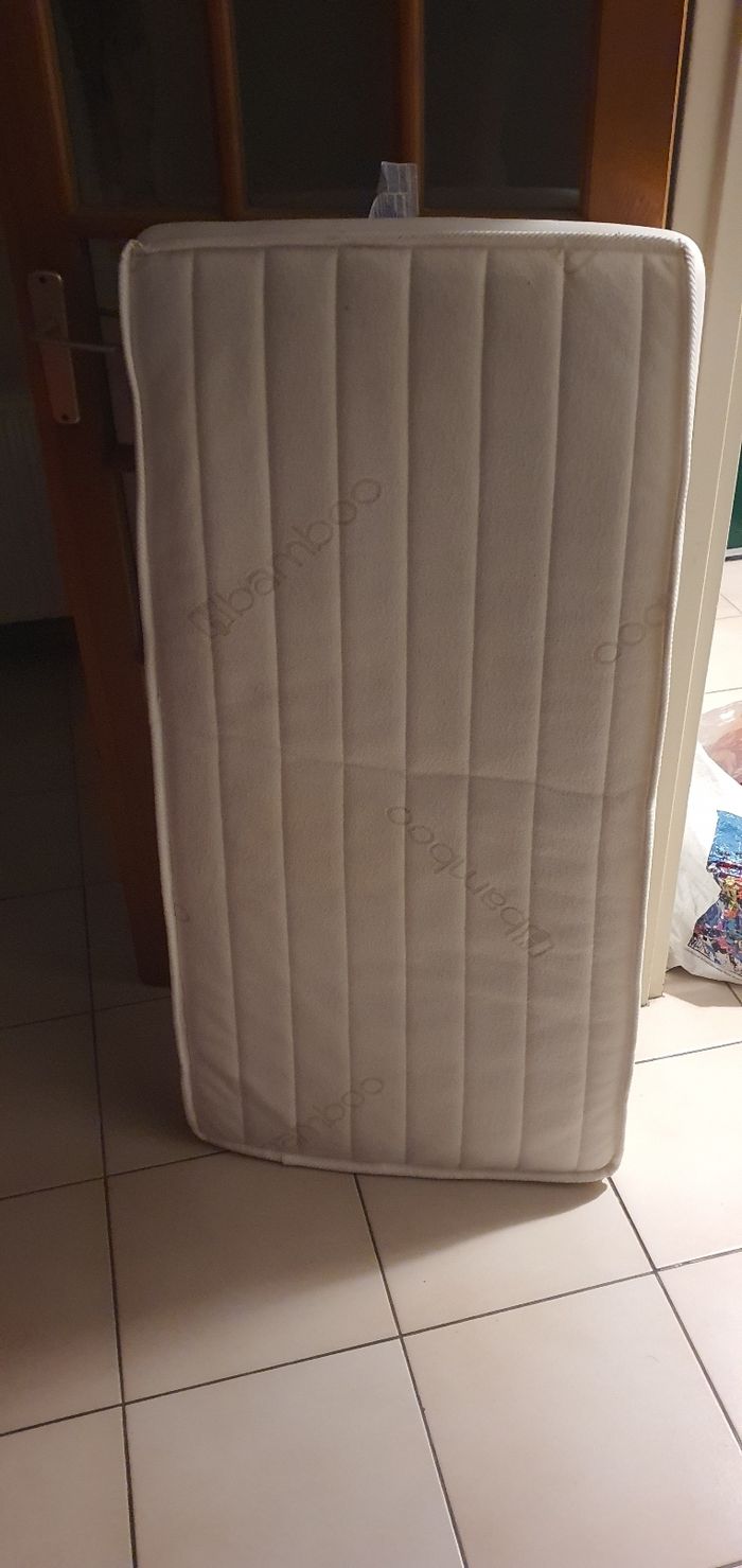 Matelas bébé enfant bamboo 60 sur 120 made in France lit - photo numéro 4