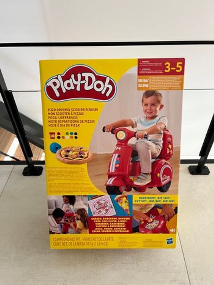 Mon scooter à pizza play doh pâte à modeler