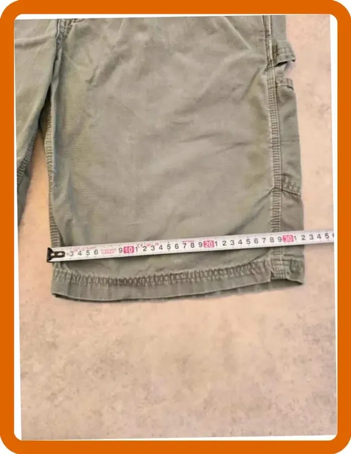 Short Carhartt W38 FR48 kaki Homme Men SHO089 - photo numéro 4