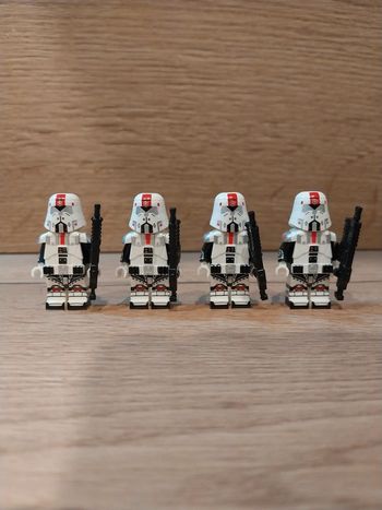 Figurines type lego 4 impérial stormtroopers star wars