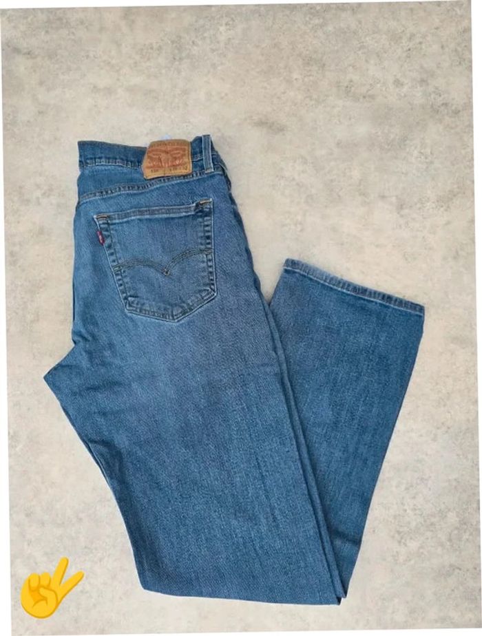 Jeans Levi's 559 W36 FR46 L32 coupe droite bleu Homme Men pan360b - photo numéro 1