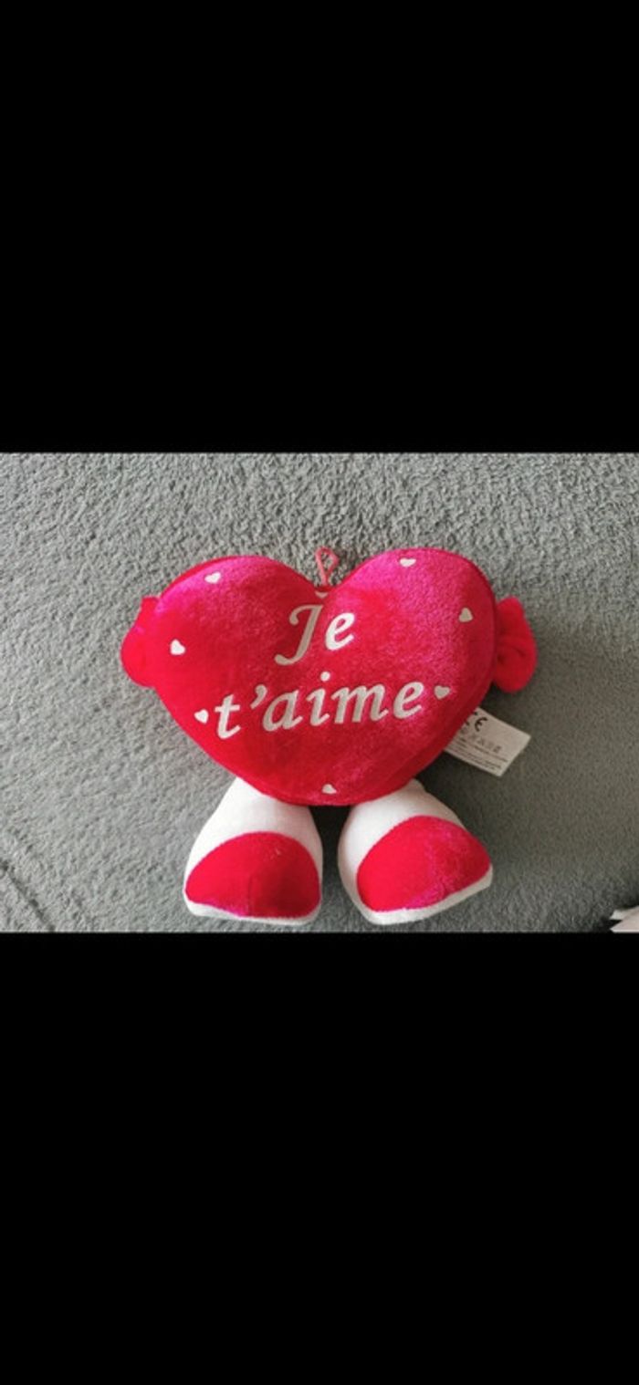 Peluche cœur