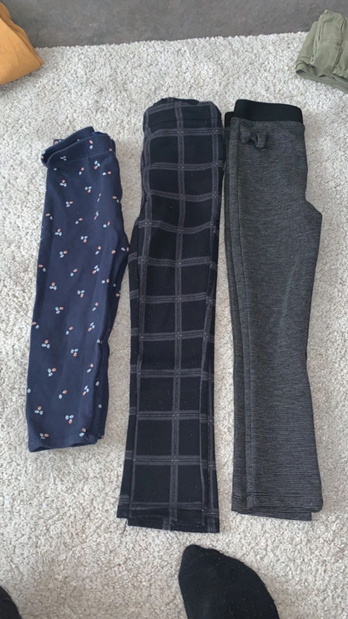 Lot de 3 pantalons fille