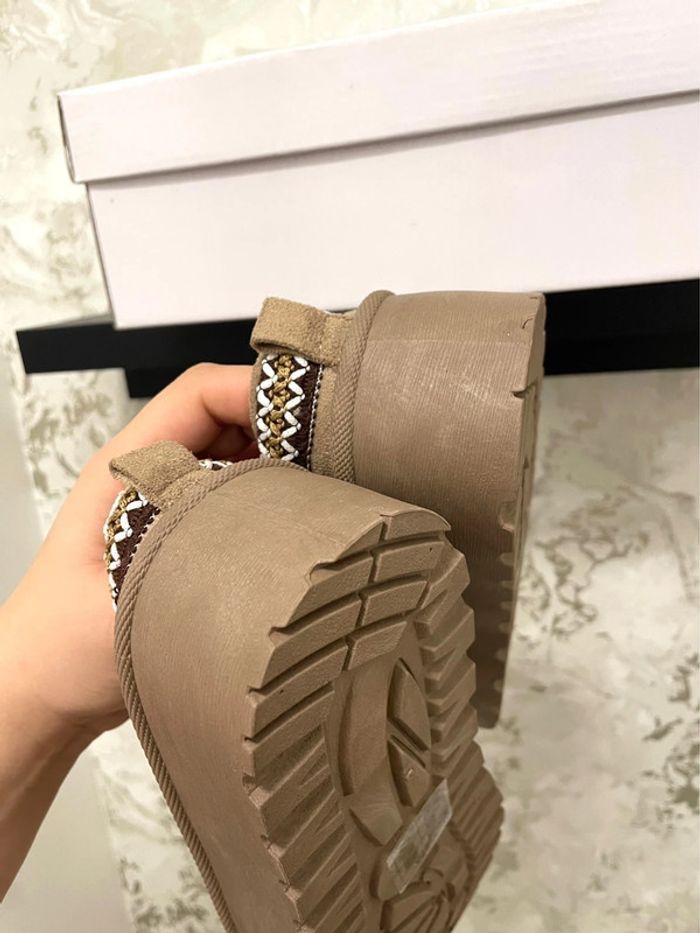 Chaussures à plate-forme fourees - photo numéro 7
