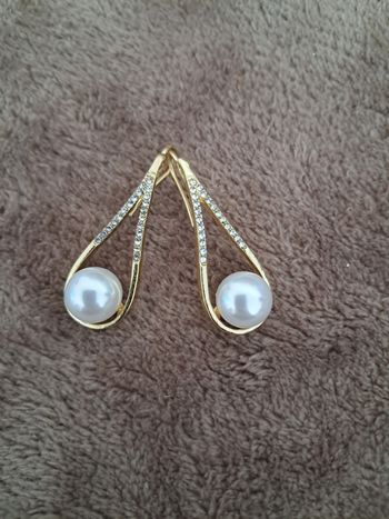 Boucle d’oreille en perles 