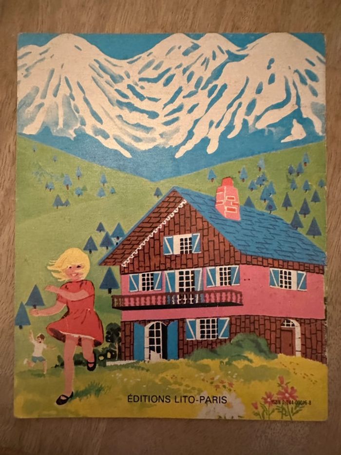 Livre ancien La belle montagne Lito collection Babillage album Paris - photo numéro 2