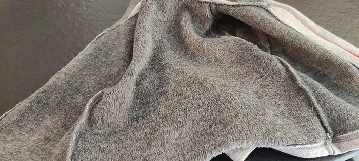 Ensemble jogging gris bébé mixte 3 pommes 6 mois - photo numéro 2
