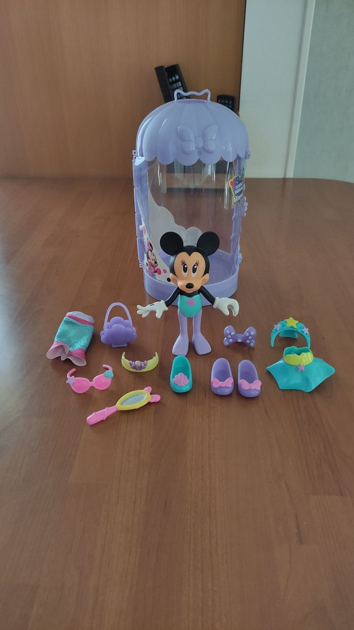 Figurine IMC toys Minnie fashionista fantaisie sirène 15cm