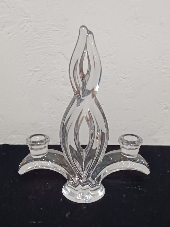 Bougeoir cristal de Vannes