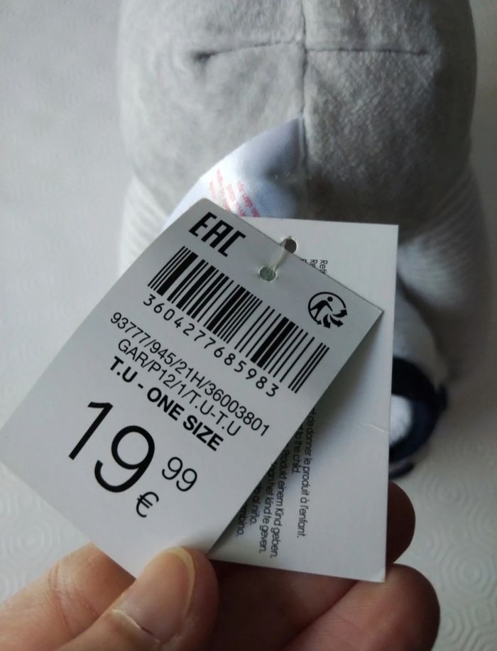 Peluche couverture Okaïdi neuve - photo numéro 4