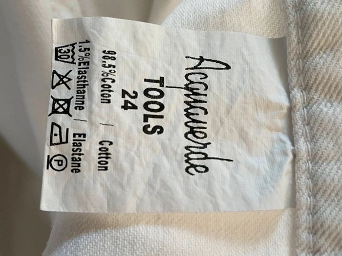 Short blanc Acquaverde femme 34 - photo numéro 8