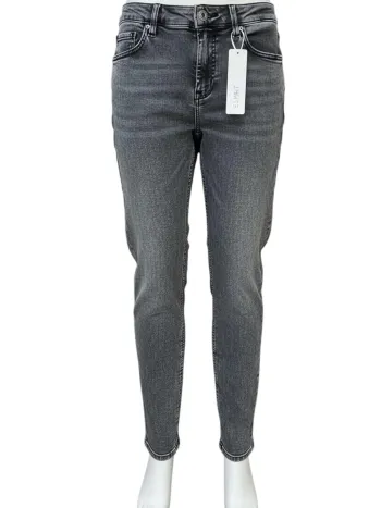 Jean slim Esprit gris femme Taille S Neuf