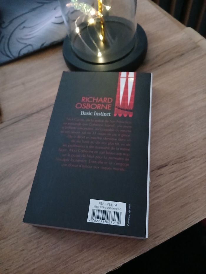 LIVRE BASIC INSTINCT DE RICHARD OSBORNE - photo numéro 2