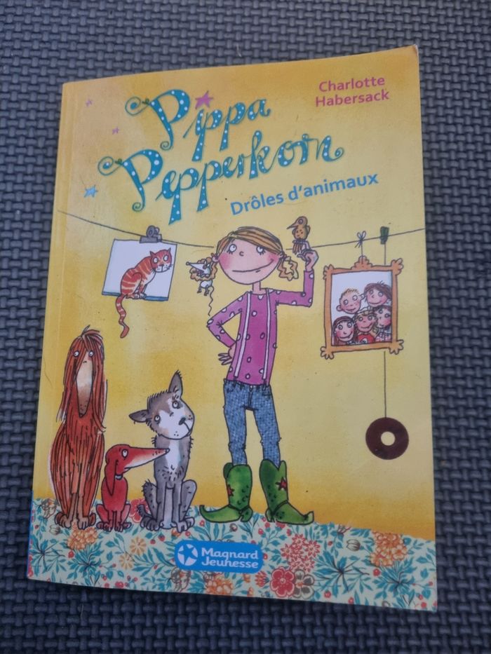Roman enfant Pippa Pepperkorn :Drôle d'animaux - photo numéro 1