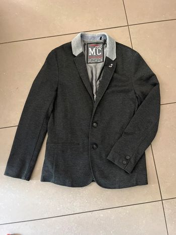 Veste blazer gris Ikks garçon 14 ans