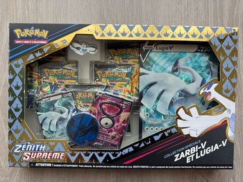 Coffret Pokémon Zénith Suprême Zarbi-V et Lugia-V