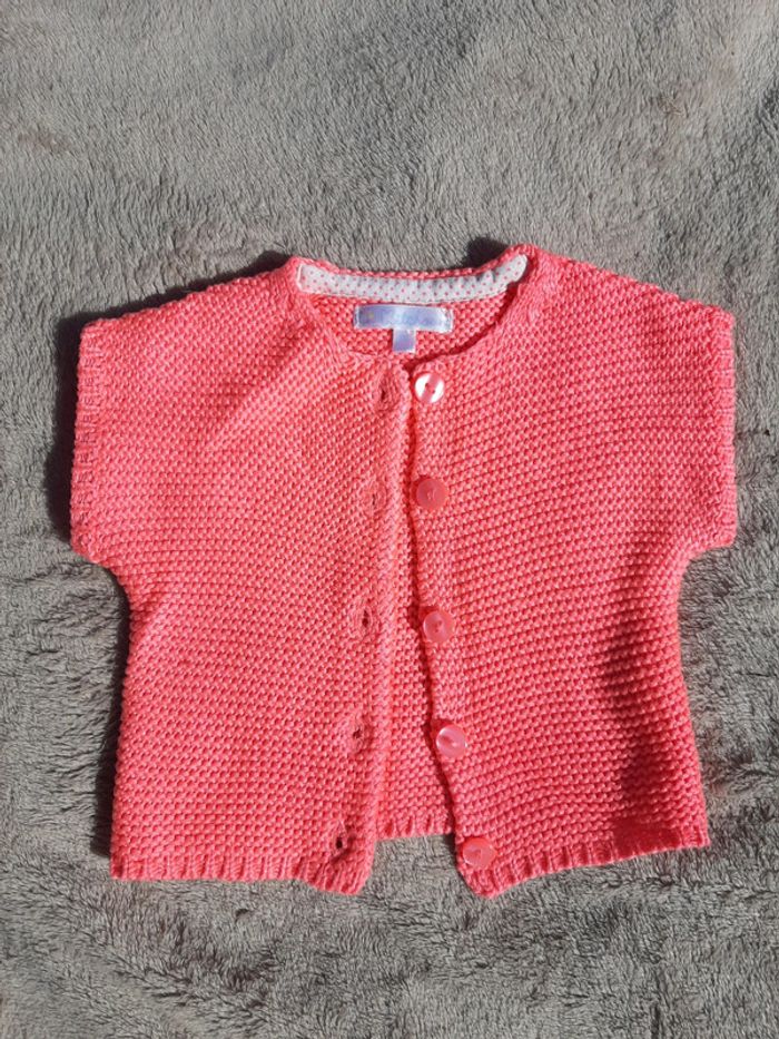 Gilet sans manches 1 mois