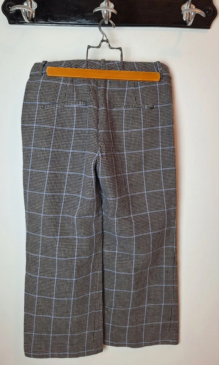 Pantalon 7/8 pied de poule Zara taille S - photo numéro 2