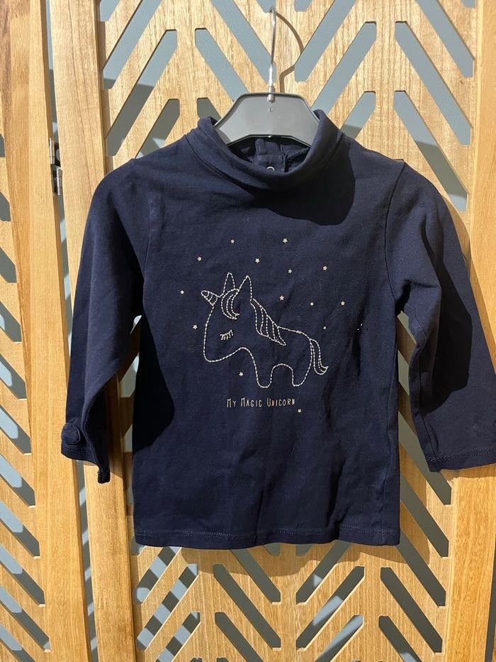 Col roulé licorne 18m - photo numéro 2