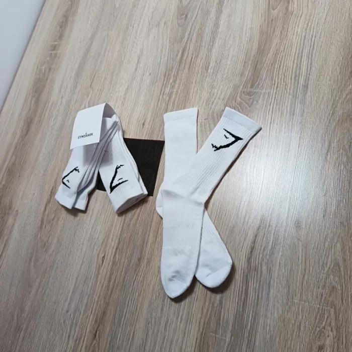 Chaussette gymshark blanche lots x3 - photo numéro 2