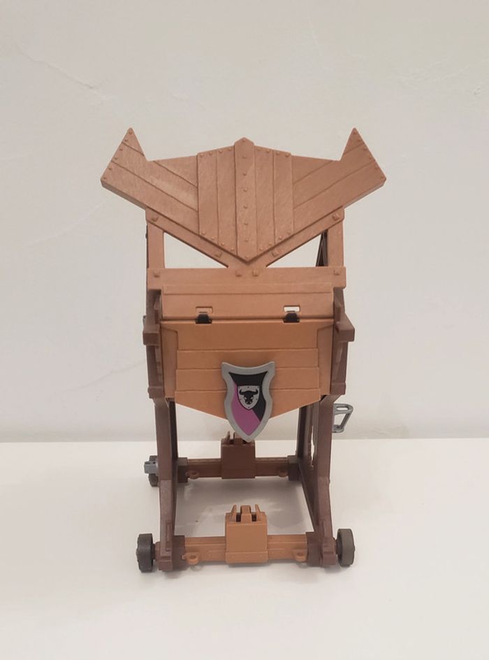 Playmobil Médiéval Knights barbare une tour d'assaut mobile très bon état