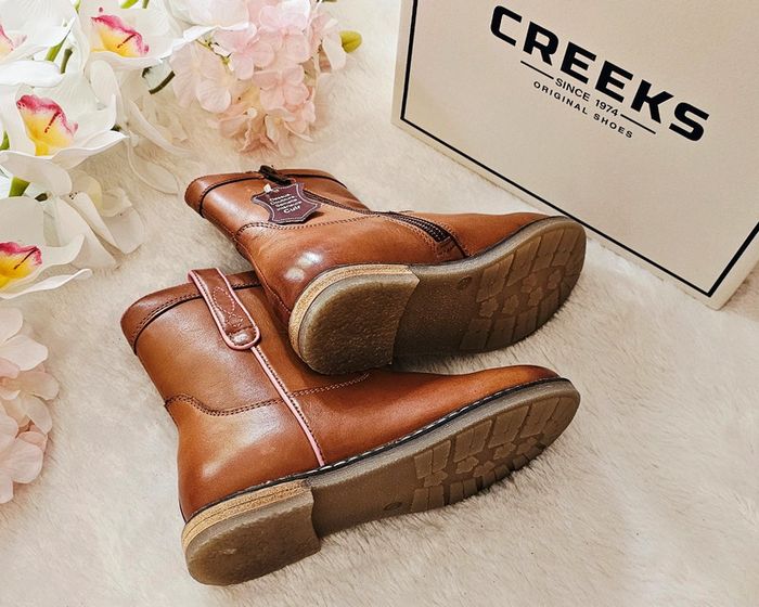 Bottes Bottines Cuir Zip Creeks T30 - photo numéro 2