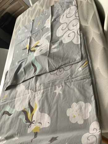 Housse de couette 1 personne 200x140 et taie d’oreiller 60x 60