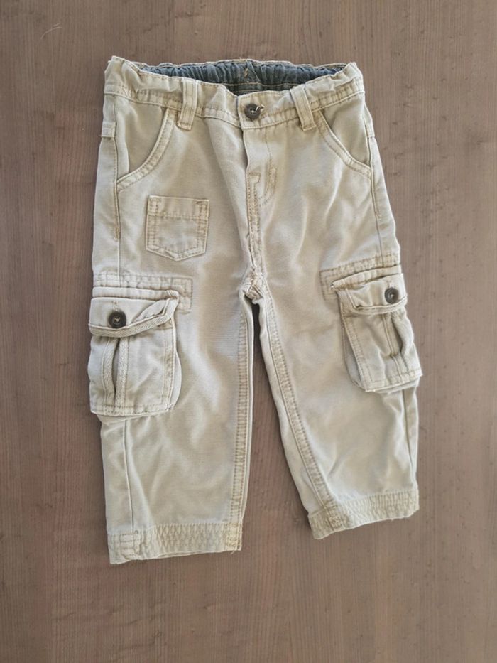 Pantalon treillis garçon