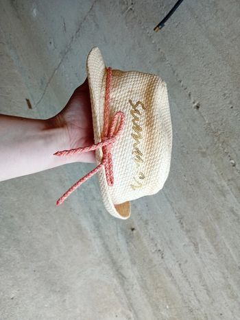 Chapeau paille kiabi