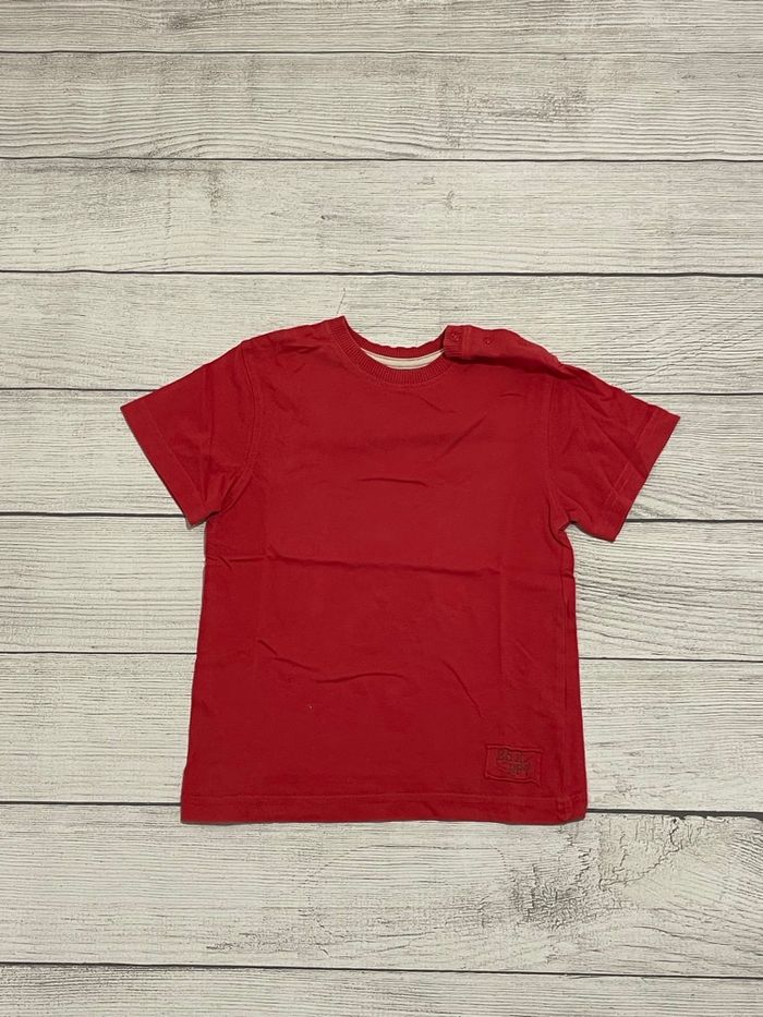 Kiabi - t shirt - Rouge - 4 ans - photo numéro 2