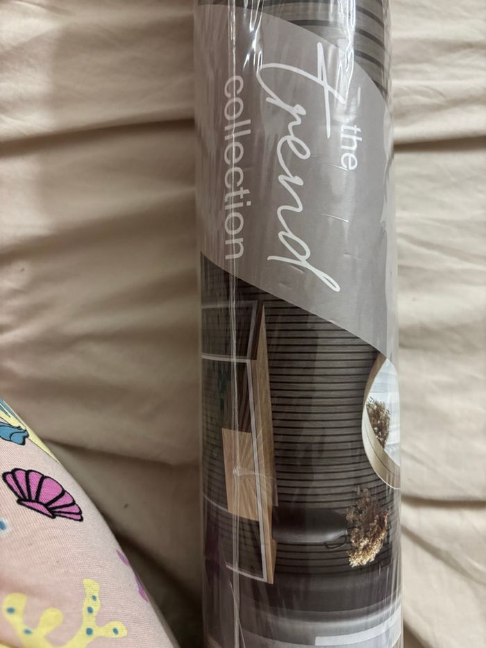 Lot papier peint effet bois