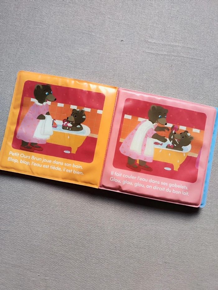 Livre de bain Petit Ours Brun - photo numéro 2