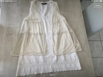 Robe broderie