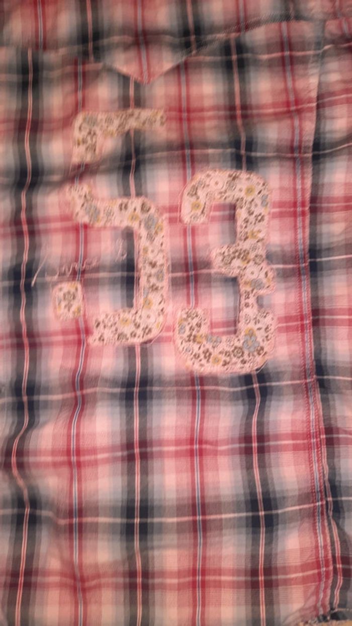 Chemise Levis 14 ans rose carreaux - photo numéro 15
