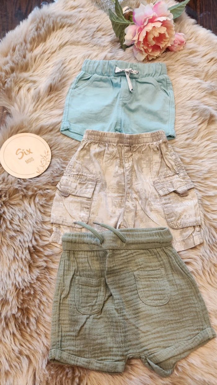Lot trois short