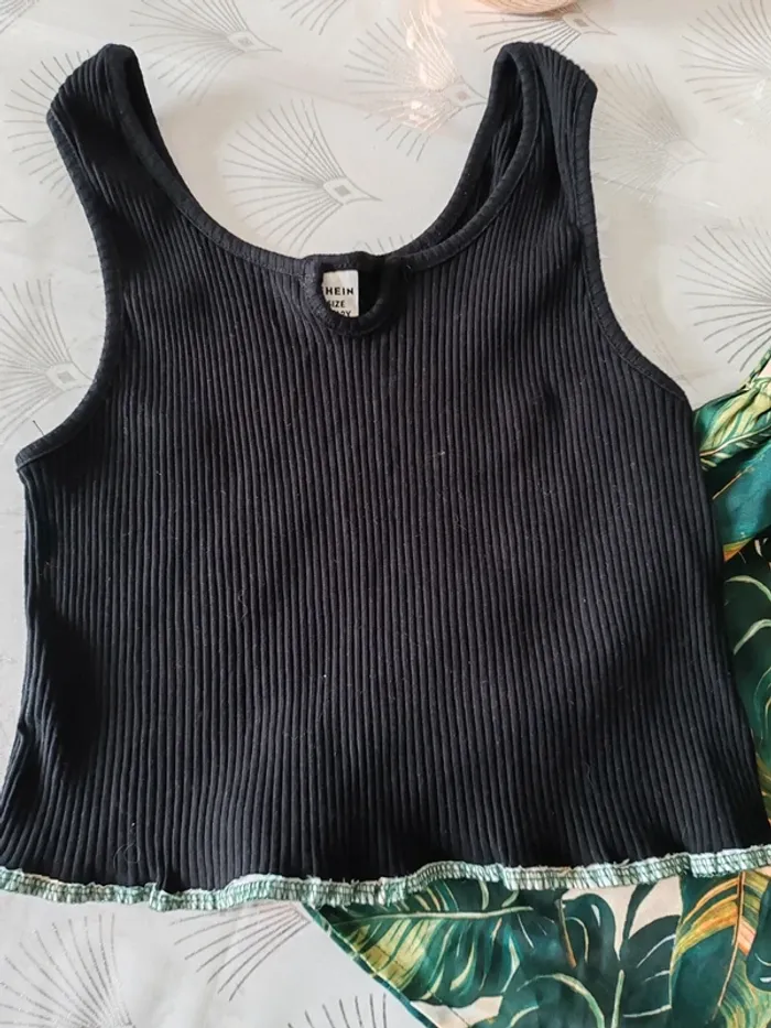 Ensemble short et débardeur 11/12 ans - photo numéro 2