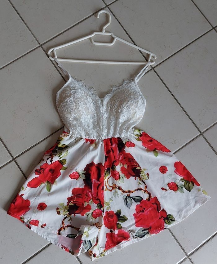 Combishort avec bretelles - photo numéro 3