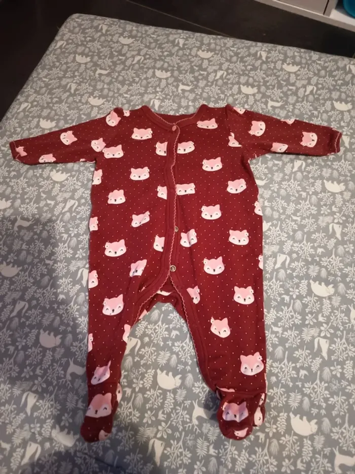 Lot 87 vêtements fille taille 3 mois - photo numéro 8