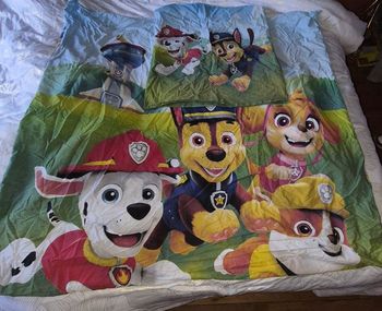 Housse de couette Pat Patrouille réversible 