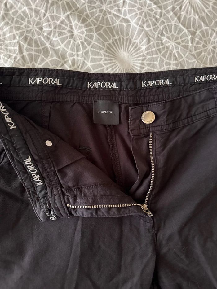 Pantalon noir toile Kaporal - photo numéro 6