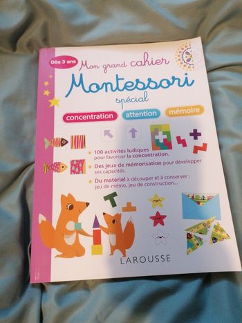 Mon grand cahier Montessori