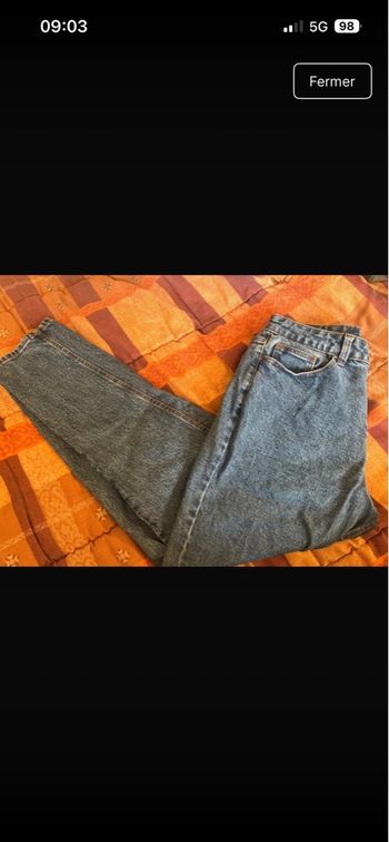 Jean Mom Kiabi taille 38