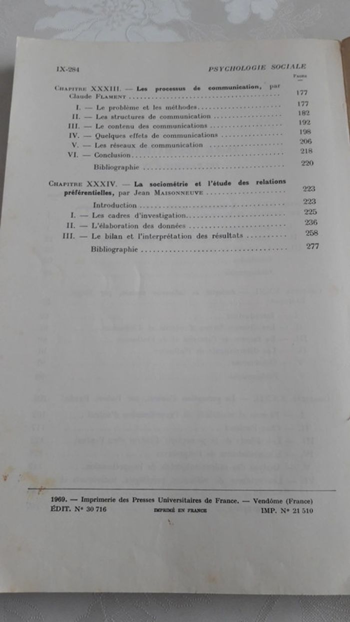 Traité de psychologie expérimentale - photo numéro 3