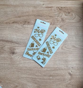 ⭐ Sachets stickers miroirs ⭐ #emyfleury_scrapbooking