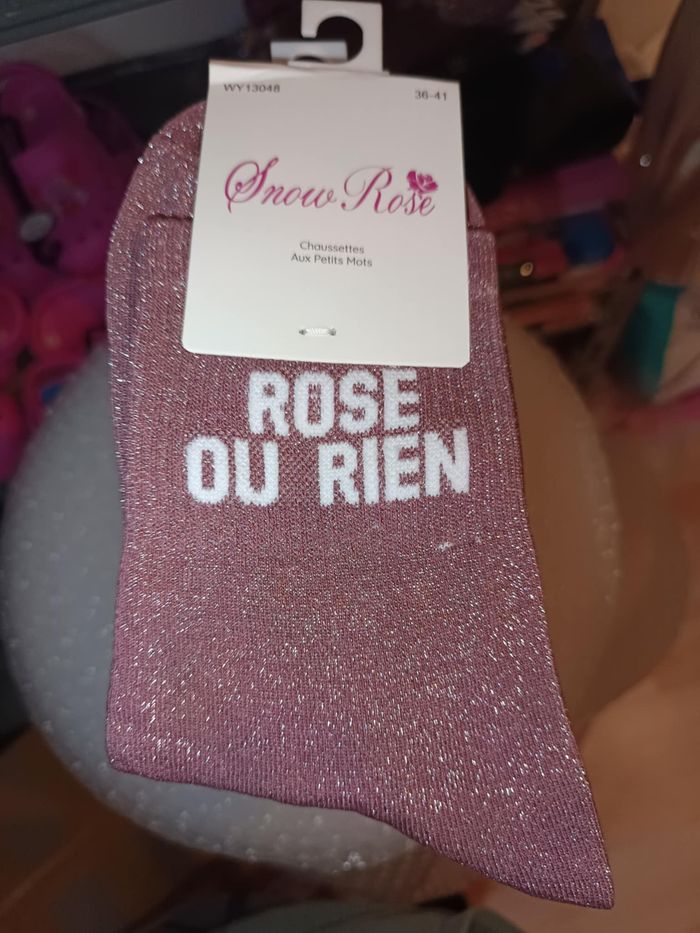 chaussettes rosé - photo numéro 5