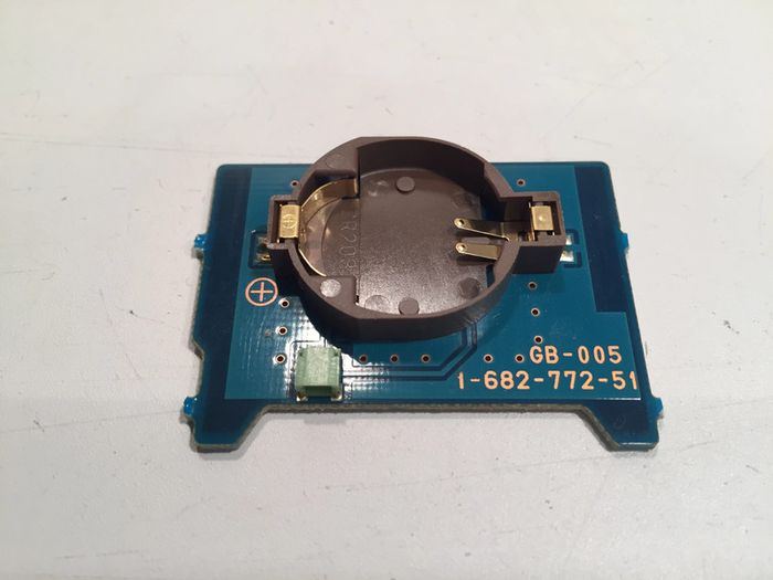Carte pile GB-005 pièce détachée console Playstation 2 Sony PS2 SCPH-30004 R #A5