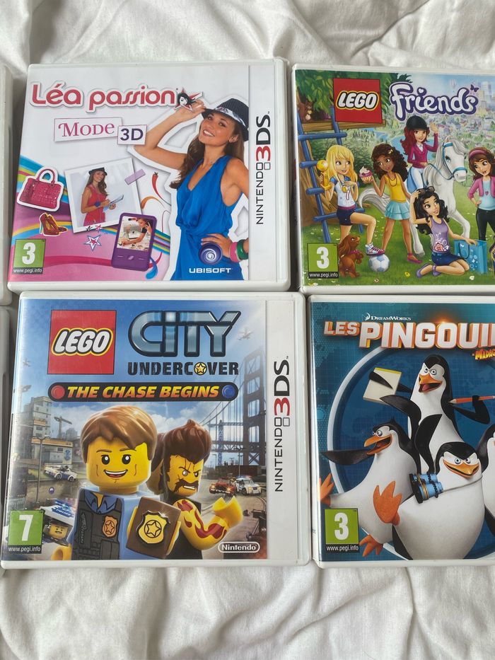 Lot de 6 jeux Nintendo 3ds 2ds - photo numéro 2