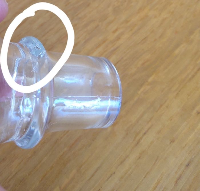 Carafe en verre sérigraphiée avec bouchon - photo numéro 6