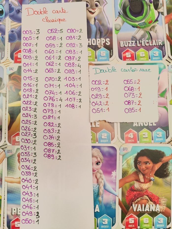 Cartes Disney classique 0.10€ et rare 0,50€🌸 envoie aujourd'hui ou demain - photo numéro 8